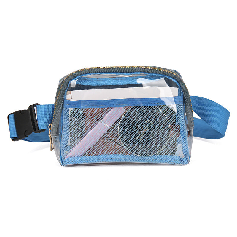 Wholesale Transparent Small Shoulder Chest Bag Crossbody Bag