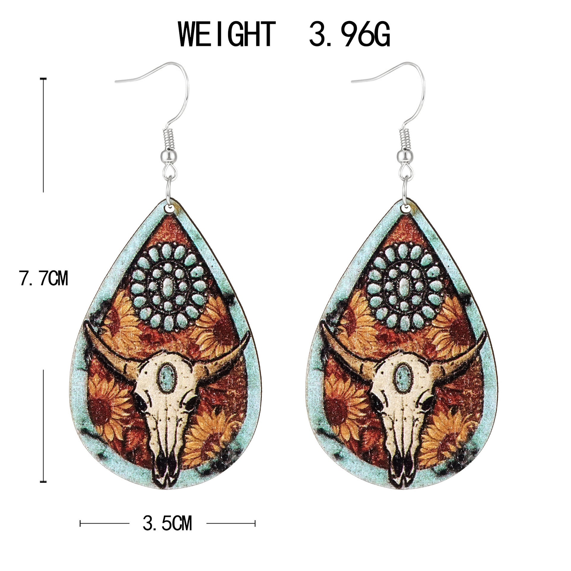 Wholesale Acrylic wooden earrings
