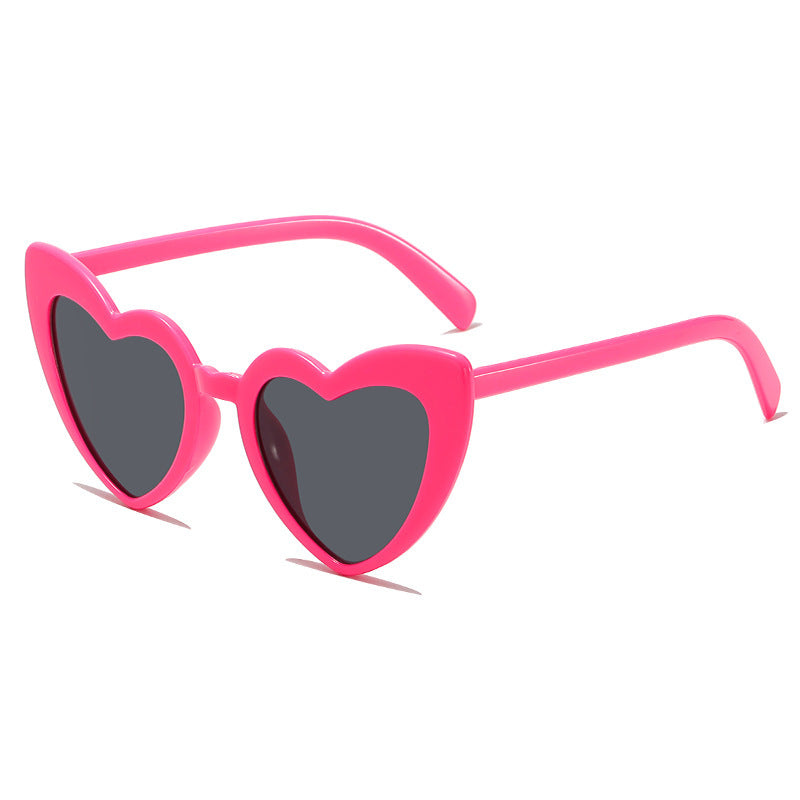 Wholesale Colorful heart-shaped party dancing sunglasses