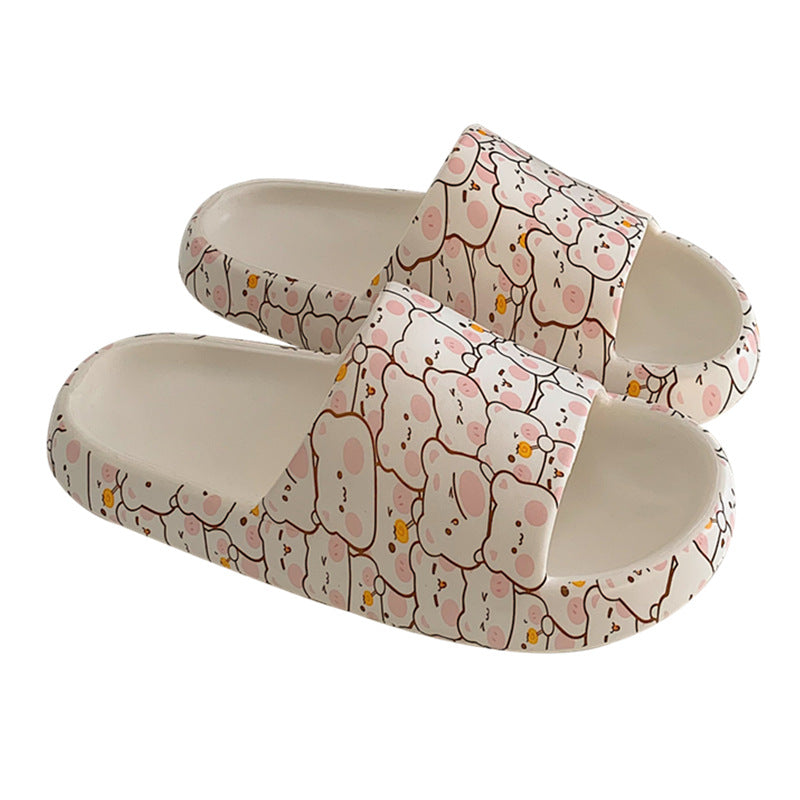 Zapatillas de plataforma suave de oso de verano de Eva al por mayor