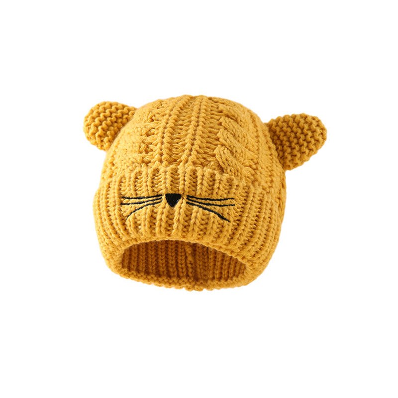 Wholesale Cat Ear Warm Knitted Hat