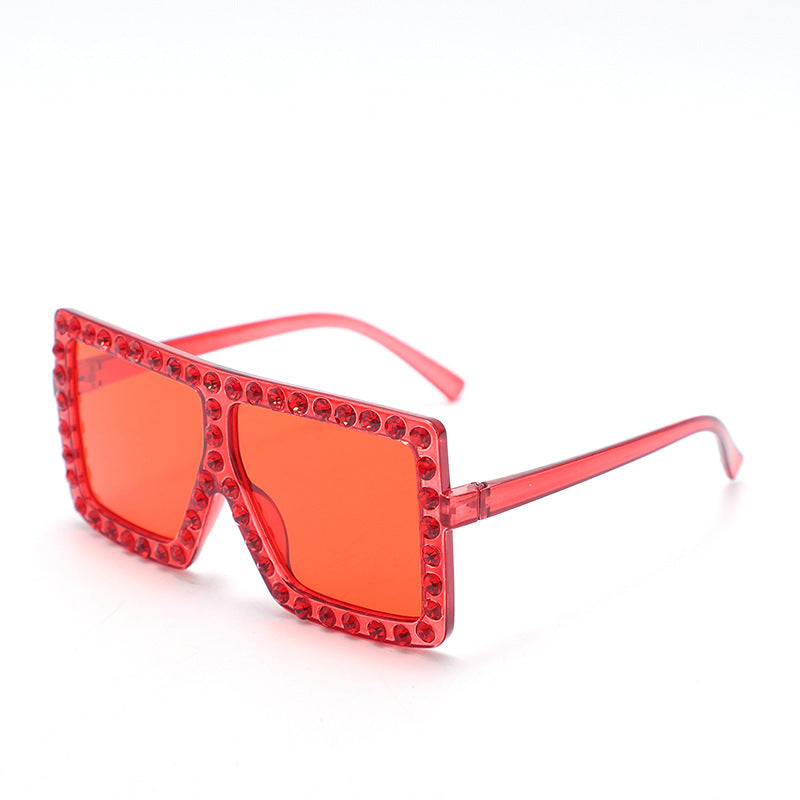 Wholesale Children Full Diamond Frame PC Sunglasses