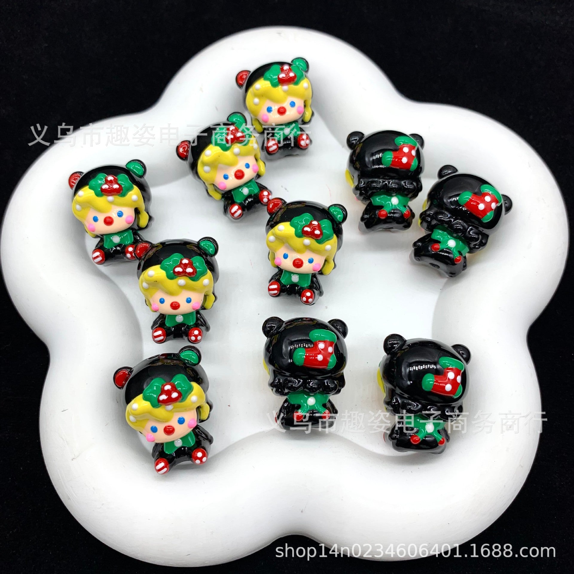 Wholesale 10pcs Christmas series Acrylic Beads