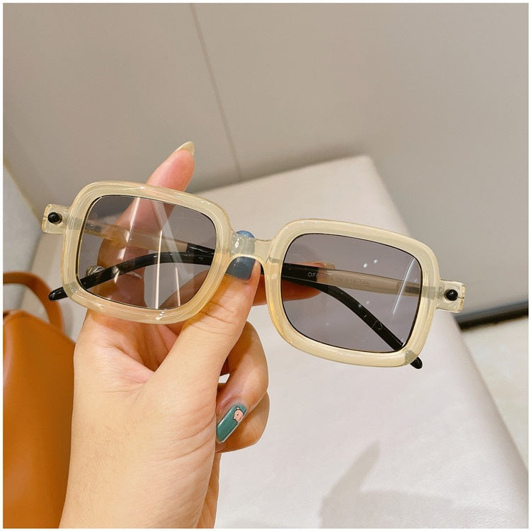 Wholesale Small Square Frame UV Protection PC Sunglasses