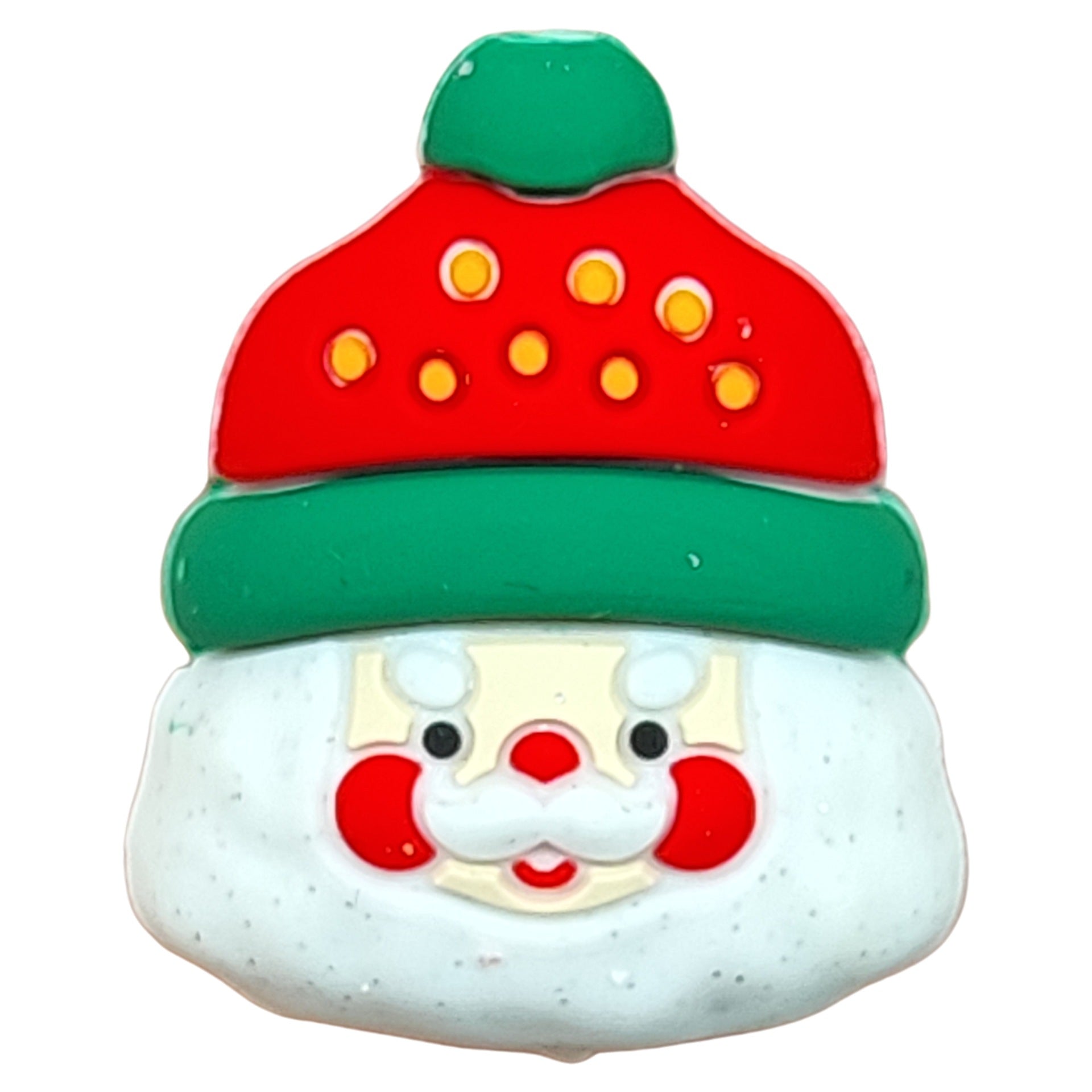 Wholesale 20pcs Christmas cartoon silicone bead string  Focal Beads