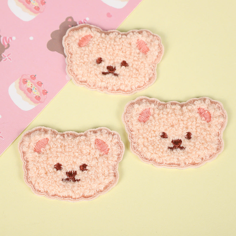 Wholesale New style cartoon bear embroidered patch