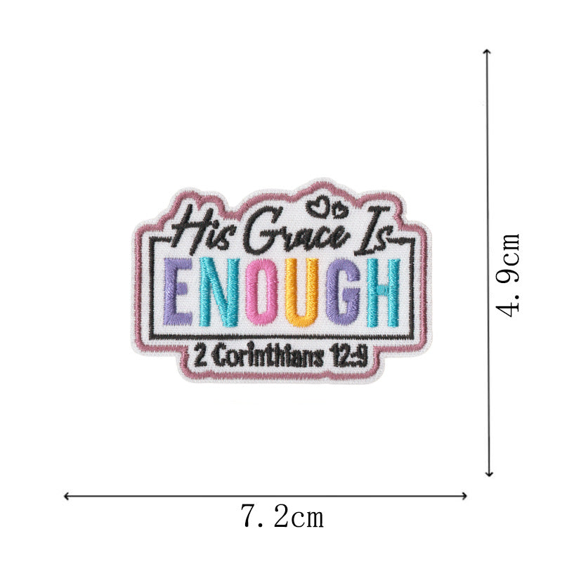 Wholesale  Bible Cloth Embroidery  DIY Patches