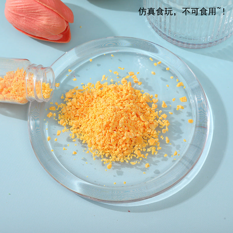 Wholesale Simulation Food Toy Chocolate Chips, Sesame Bread Crumbs, Sugar, Soy Milk Powder, Coconut Milk DIY, Kneading and Playing Materials