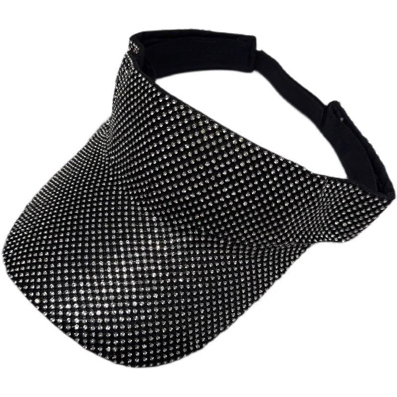 Wholesale Fashion Hollow Top Rhinestone-embellished Versatile Baseball Cap