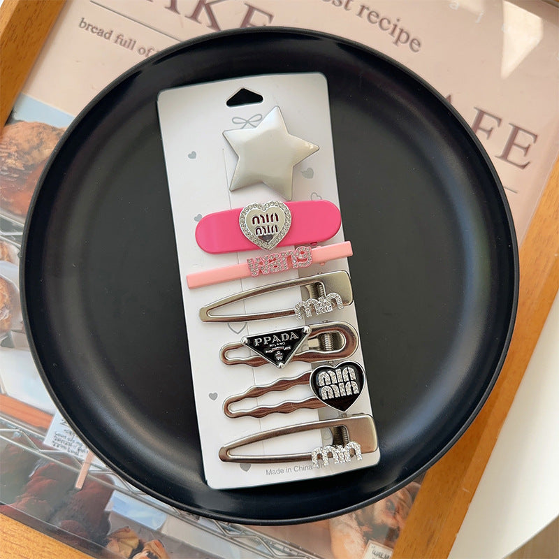 Wholesale Pink Bangs Clip Duckbill Clip