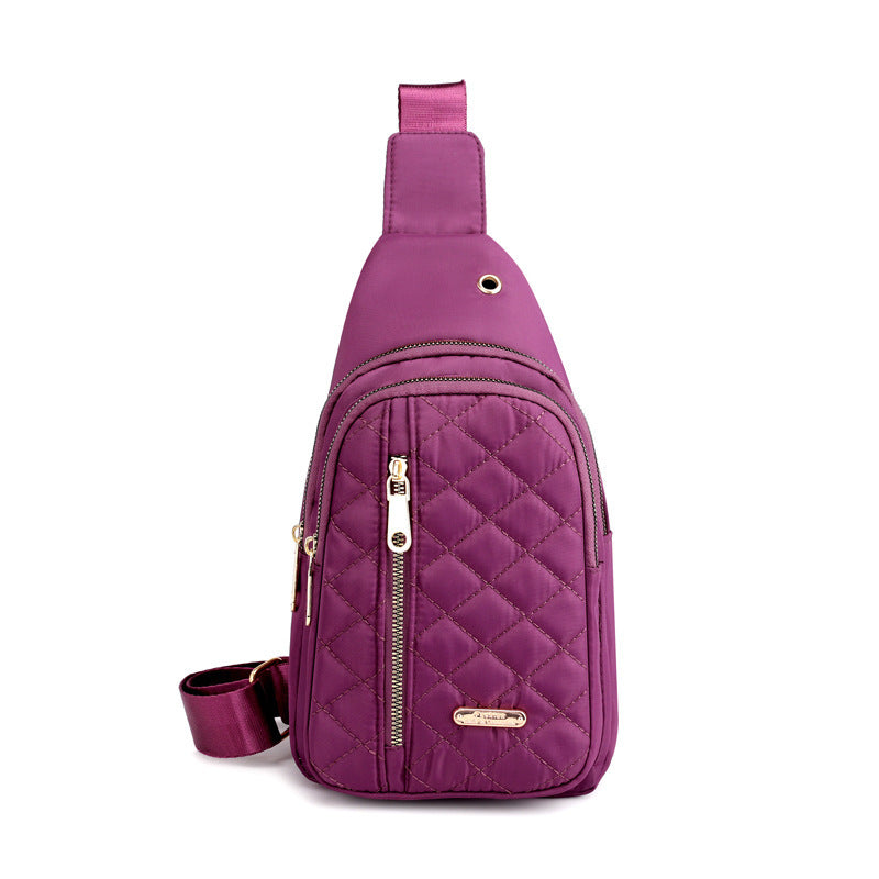 Wholesale Oxford Cloth Crossbody Bag Sports Chest Bag