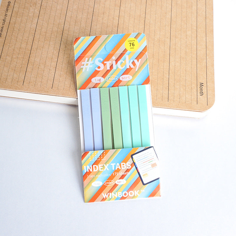 Wholesale 10PCS Transparent Paper Sticky Note Index Stickers