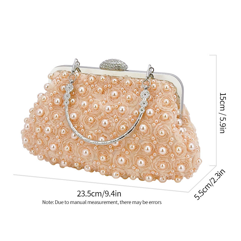 Wholesale Vintage Pearl Party Clutch Bag
