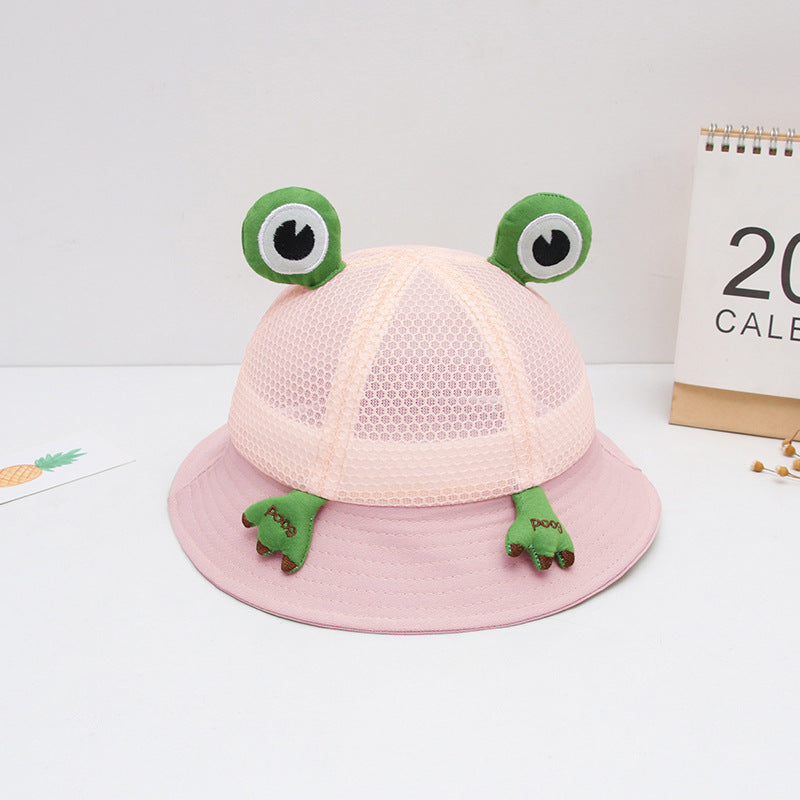 Sombrero de cubo de algodón delgado de verano para niños al por mayor