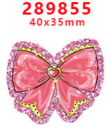 Wholesale Random 30pcs Pink Bow Series Acrylic Flatback