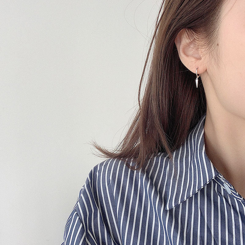 Wholesale Sterling Silver Flower Women's Niche Fashion Elegant Earrings