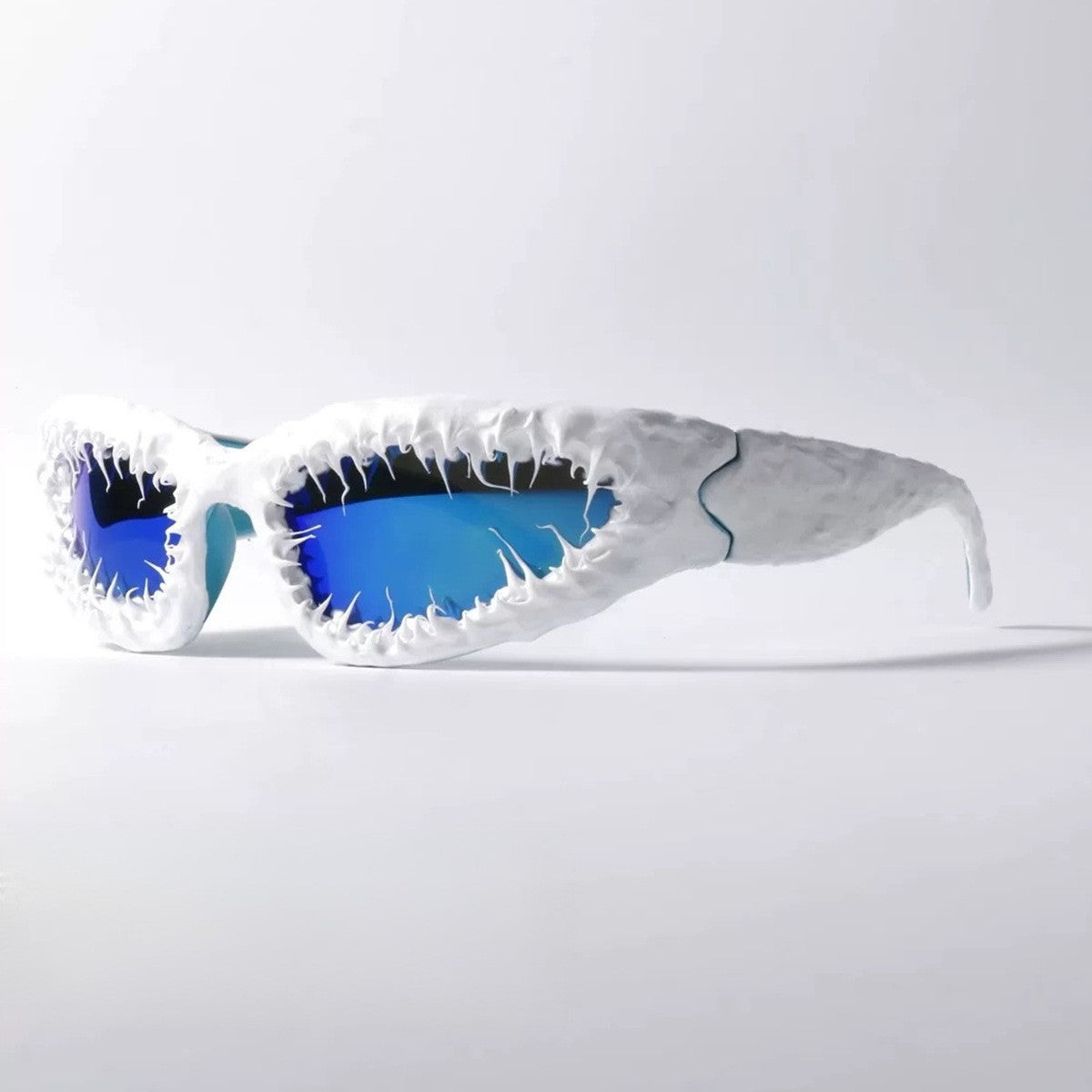 Wholesale Punk Cat Eye Sports Drip Gel Eye Protection Sunglasses