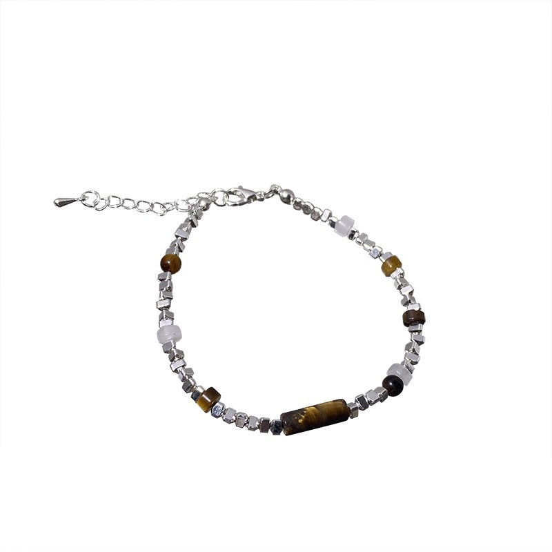 Wholesale Cat's Eye Beaded Simple Bracelet