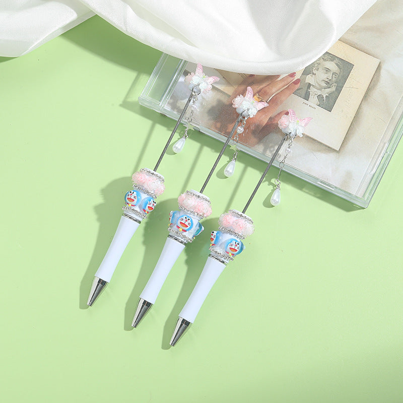 Wholesale 10pcs Heavy Industry Cartoon Cute DIY Beaded Pen