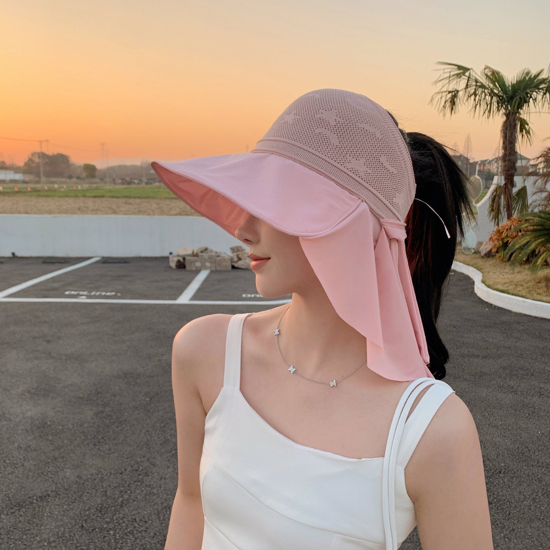 Sombrero de protector solar de verano de verano al por mayor Big Brim sombrero vacío