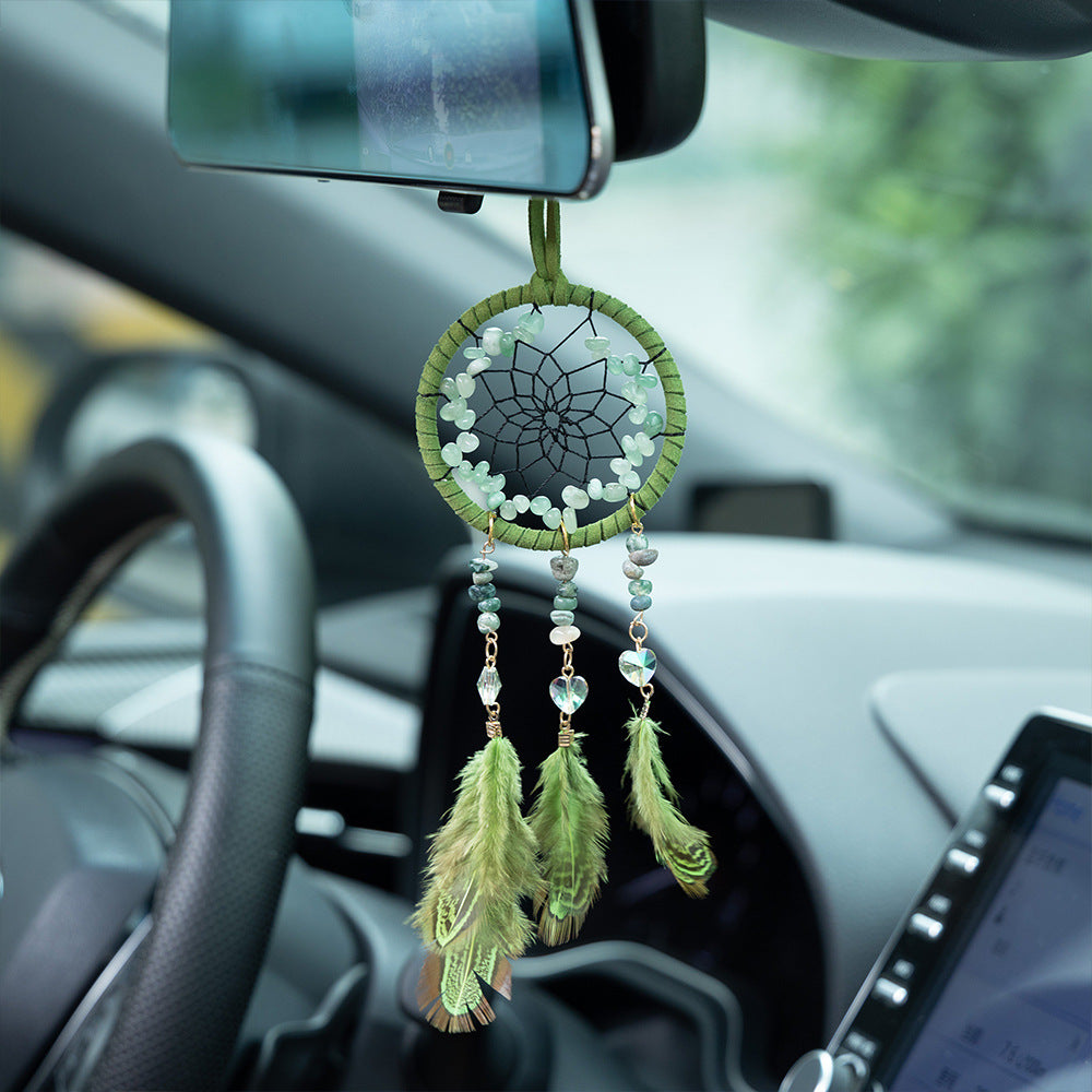 Wholesale Dreamcatcher Natural Stone Pendant