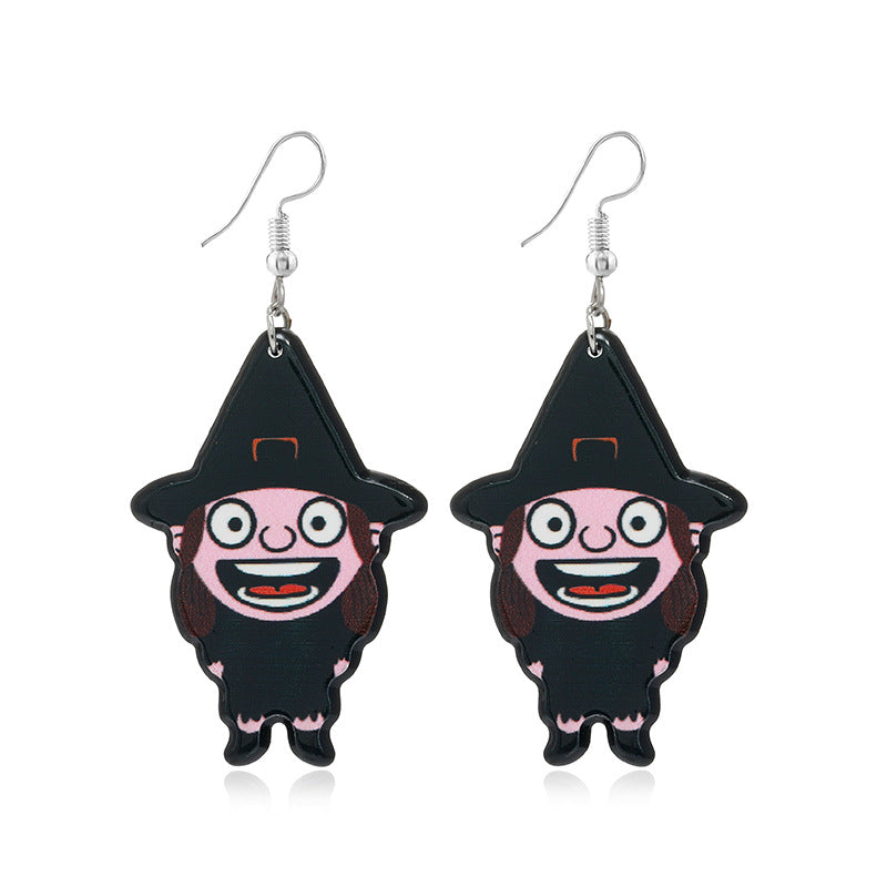 Pendientes acrílicos de Halloween Collection de Halloween al por mayor
