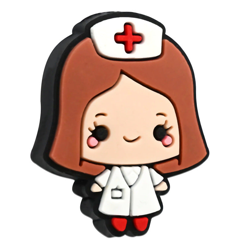 Wholesale Random 100pcs/pack  Medical series cartoon bead  Focal Beads