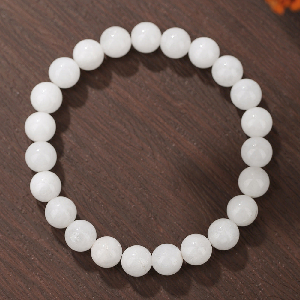 Wholesale Retro ethnic style beaded tiger eye rose quartz black agate bracelet