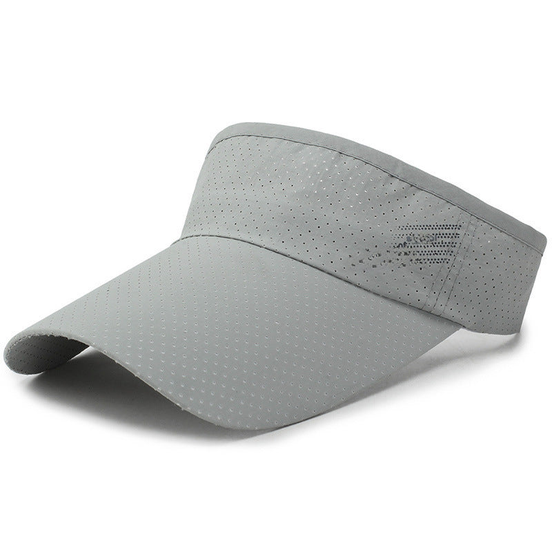 Wholesale Sun hat with hollow top, quick-drying hat, breathable mesh hat