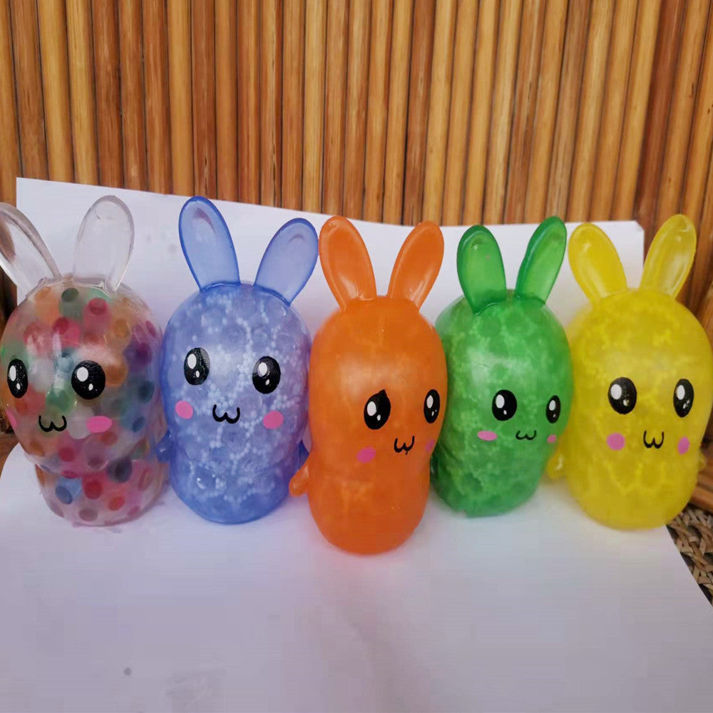 Wholesale Easter Tpr Bunny Bubble Big Beads Cartoon Bunny Dinosaur Vent Squeeze Beads Pinch Fun