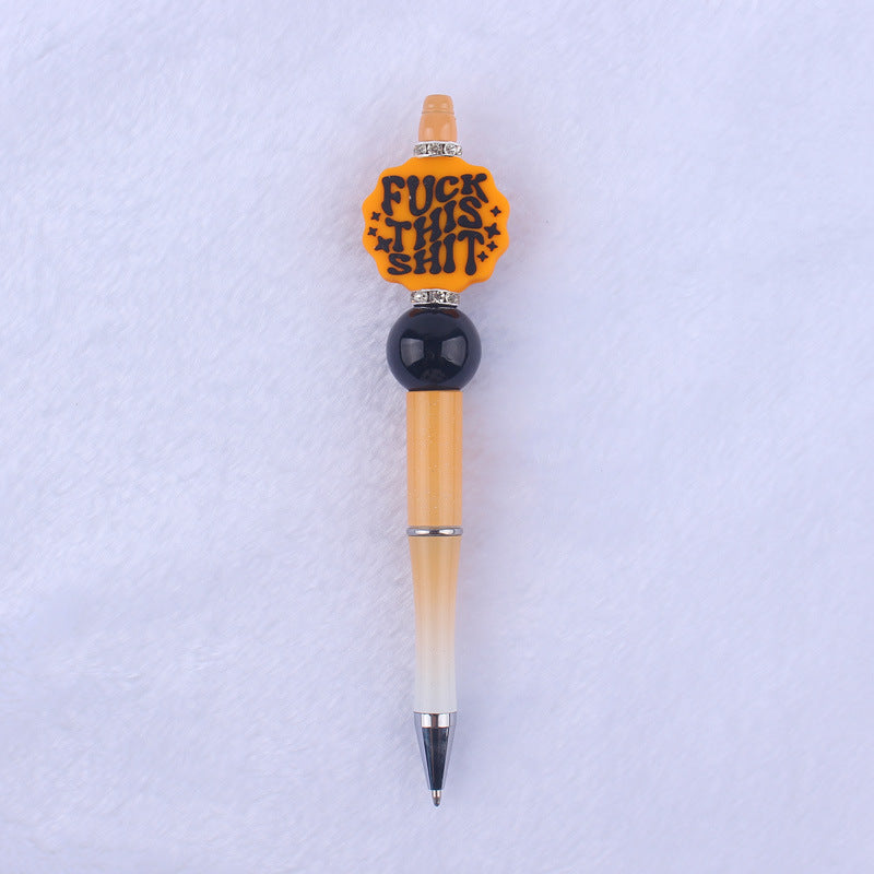 Wholesale Creative DIY Cartoon Cute Silicone Color Plastic Multifunctional Pen Ballpoint Pen