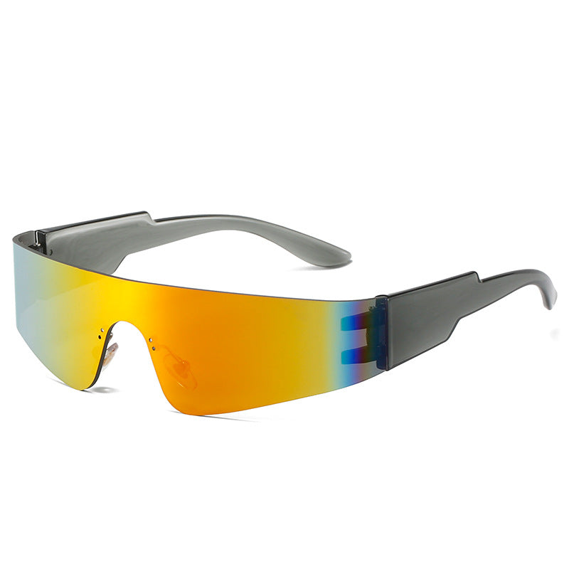 Wholesale PC Frameless Monolithic Sports Sunglasses
