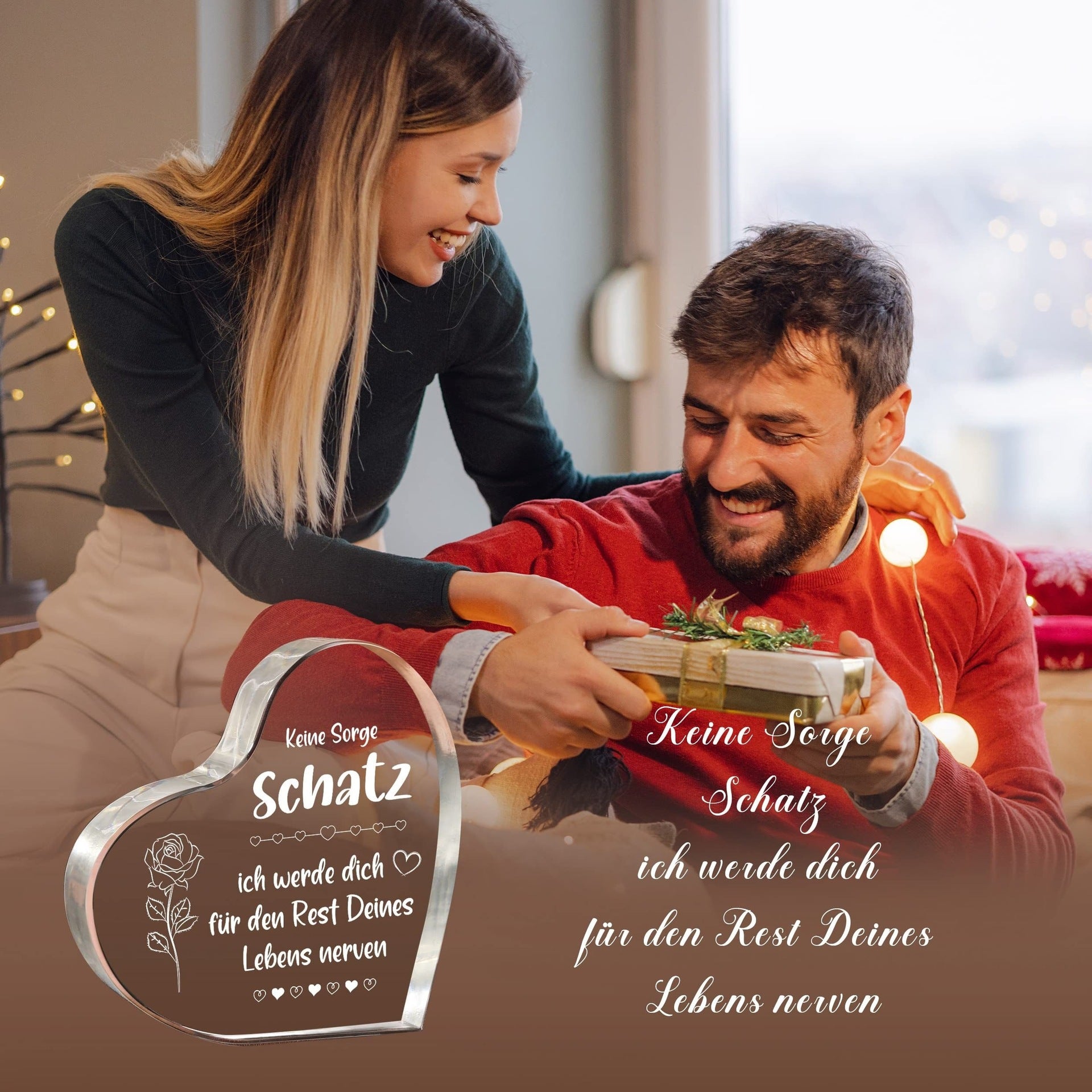 Wholesale Mother's Day Love Transparent Acrylic Ornaments