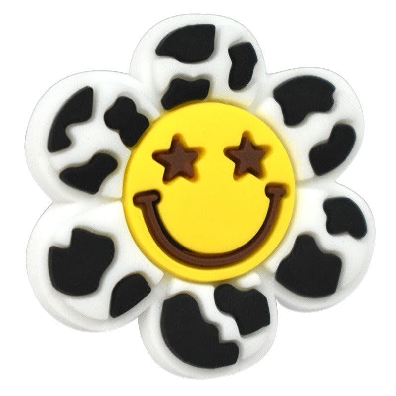 Wholesale Random 100pcs Cute smiley face expressions Focal Beads