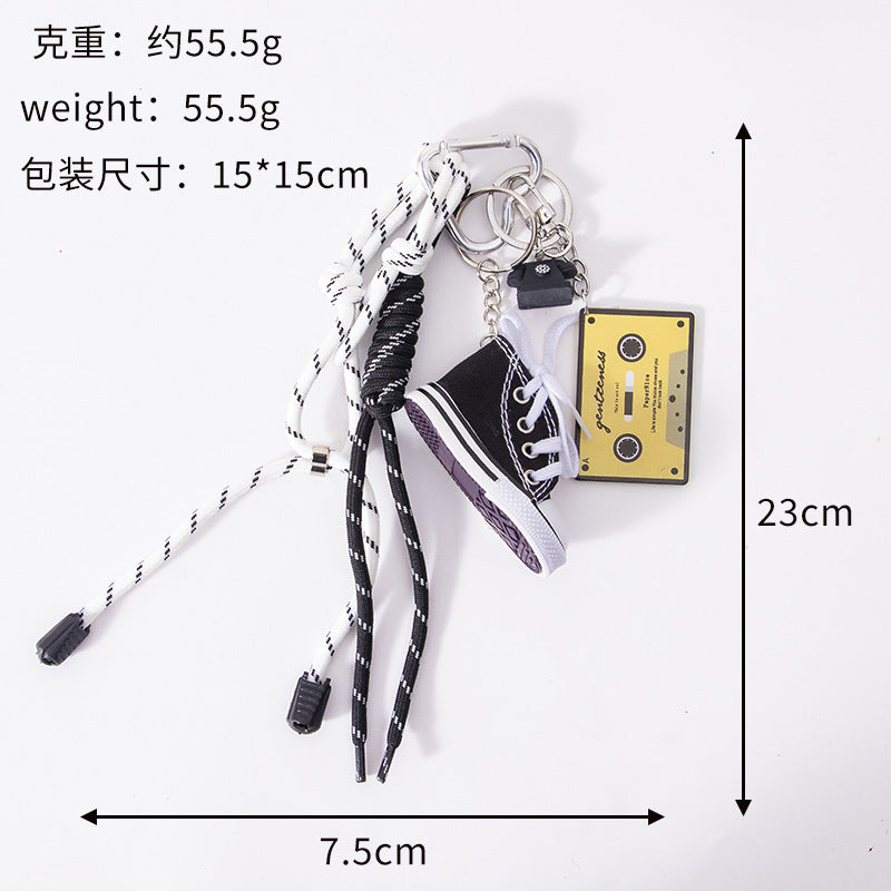 Wholesale Mini Multicolor Shoe Golf Keychain