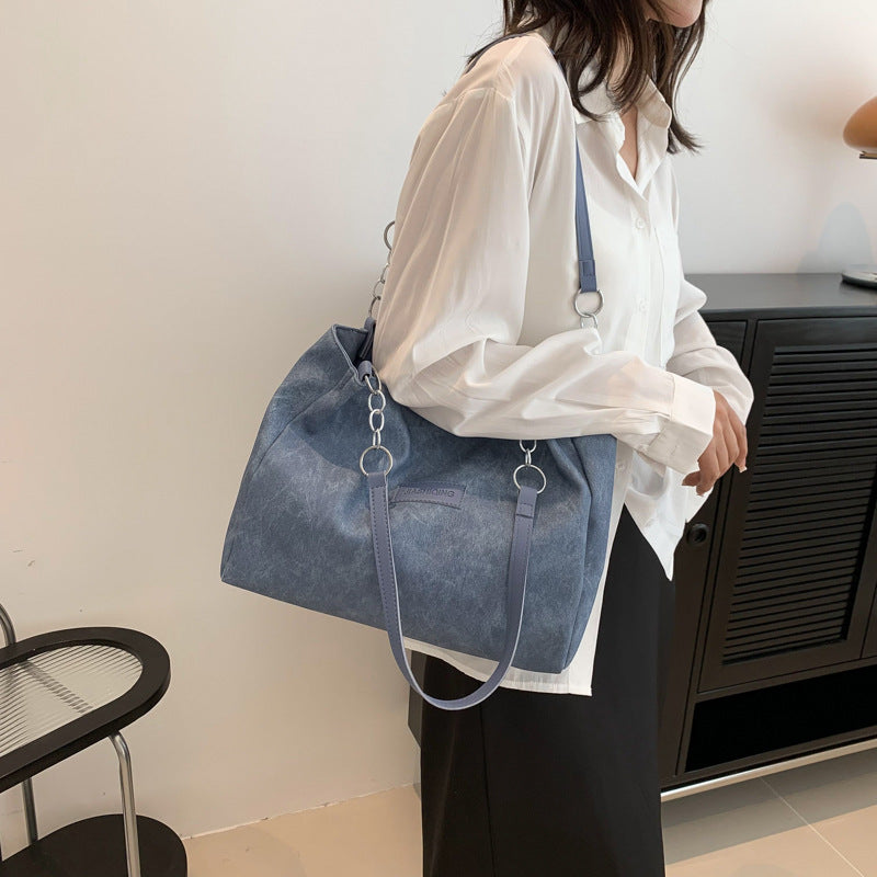 Wholesale Commuter Work Large Capacity Polyester Shoulder Bag