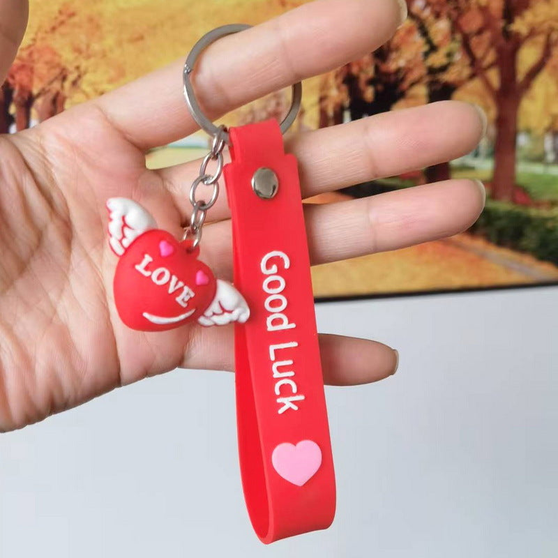 Wholesale Cartoon Love Wings Valentine' s Day Cute Keychain