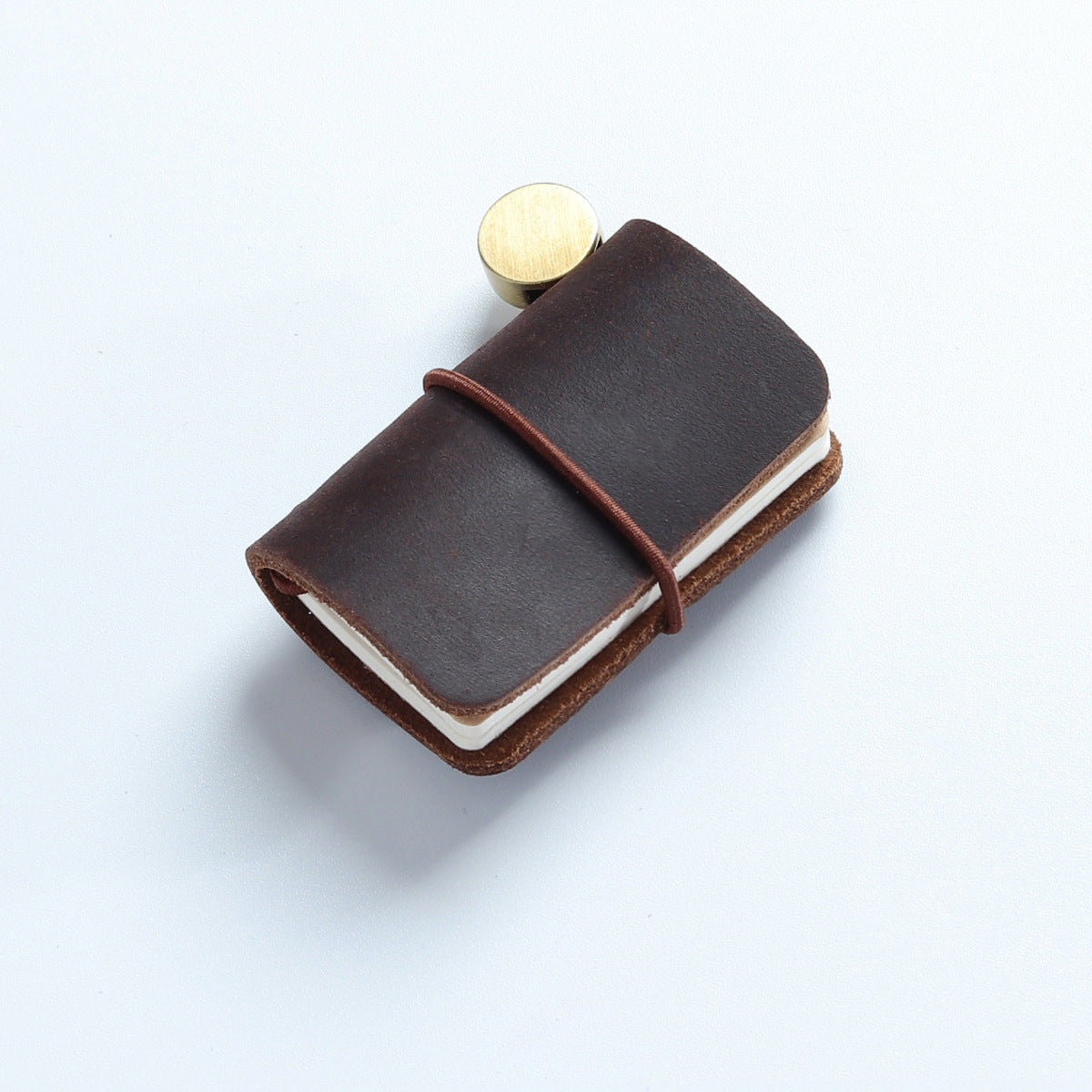 Wholesale Mini Travel Book Hangers Handmade Cowhide Hand Book