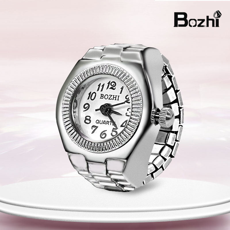 Wholesale [Ring watch] new hot creative alloy shell finger watch lovers foreign trade new men and women manufacturers direct batch