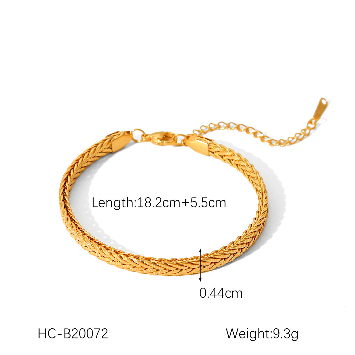 Wholesale Hot Selling 18K Gold Plated Bracelet Stainless Steel Bracelet Female INS Style Fashion Ball Ball Chain Handmade Chain Jewelry