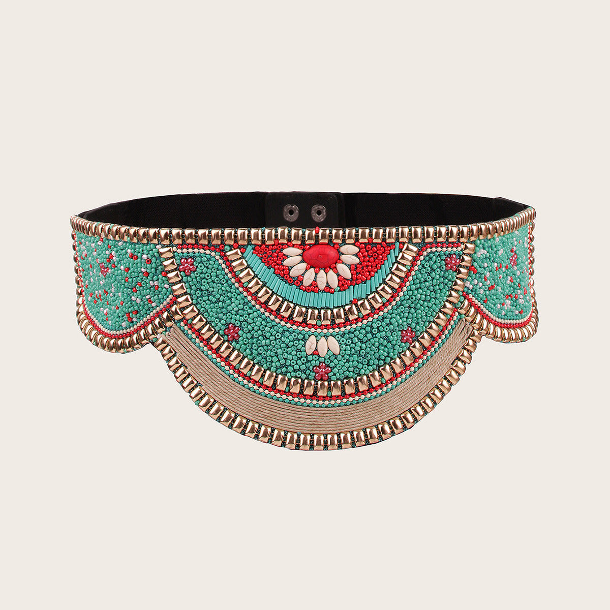 Wholesale Beads Handmade Bohemian Style Elastic Wide Waist