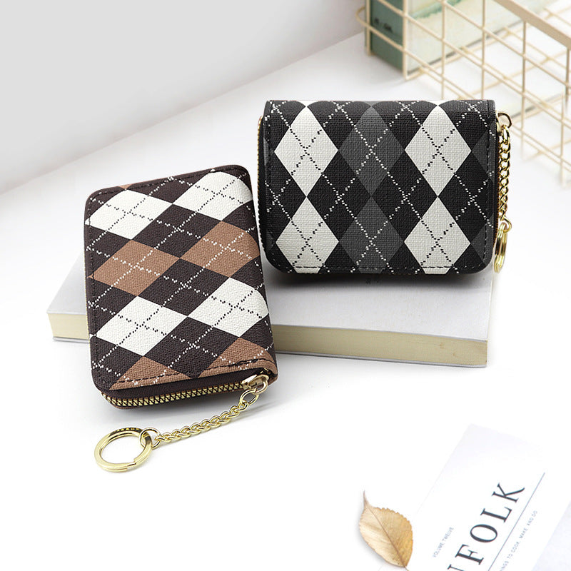 Wholesale Large Capacity Multi Slot Zipper PU Wallet