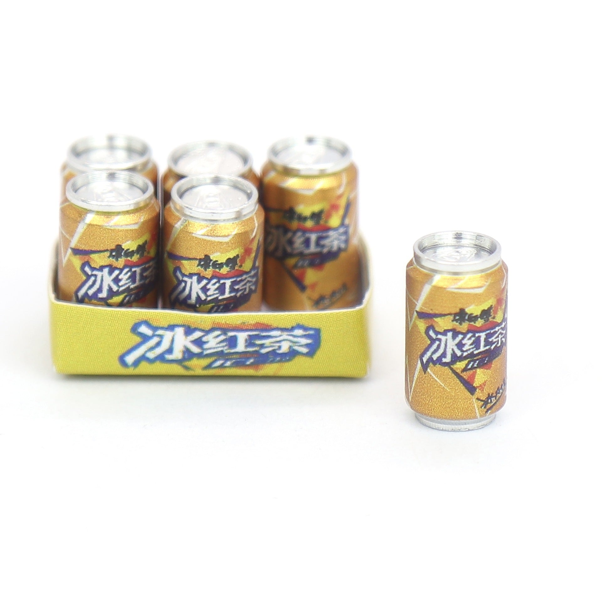 Wholesale mini simulation beer box beverage box model ornaments