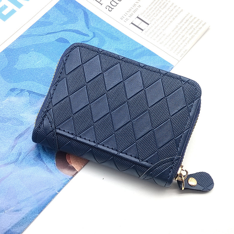 Wholesale Large-Capacity Card Holder Zipper Wallet