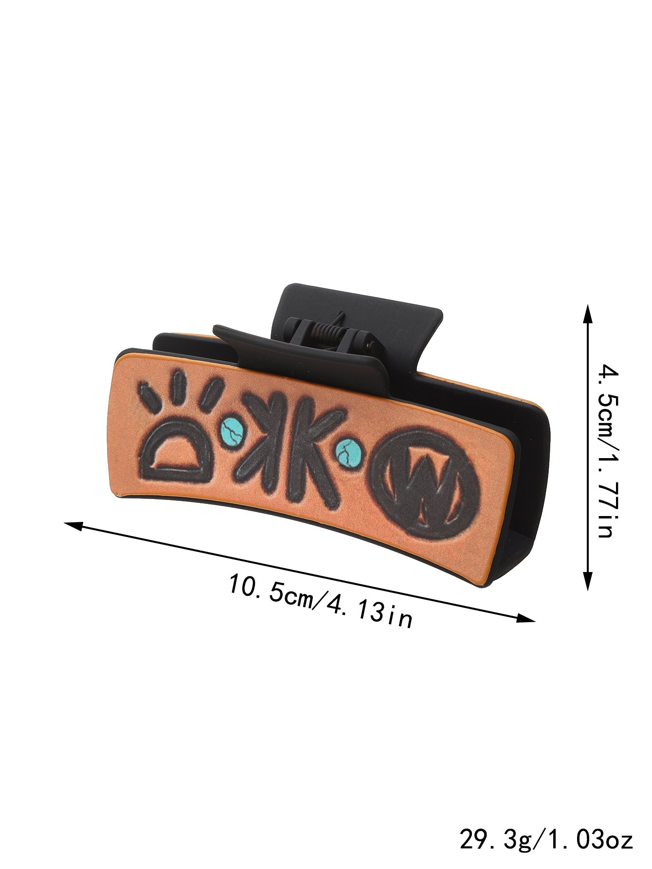 Wholesale Western Style Cactus Feather Sunflower Leather Shark Clip Hairpin