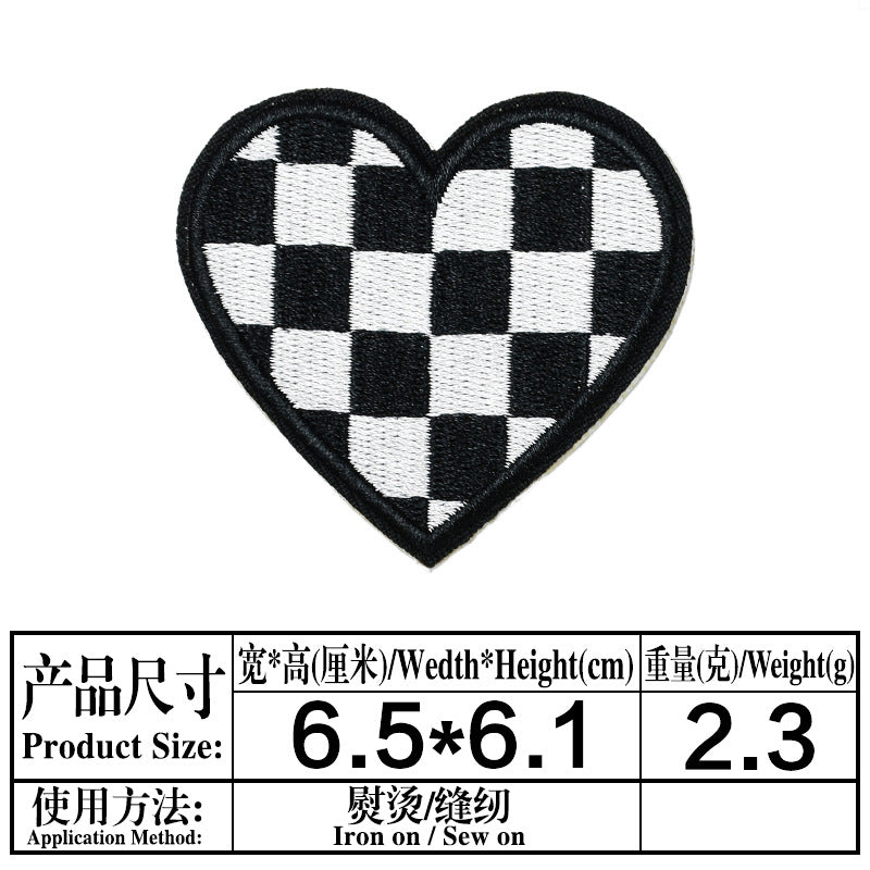 Wholesale Stylish Embroidered Twill Patches 10 Pack For Towels Clothing Bags And DIY Craft