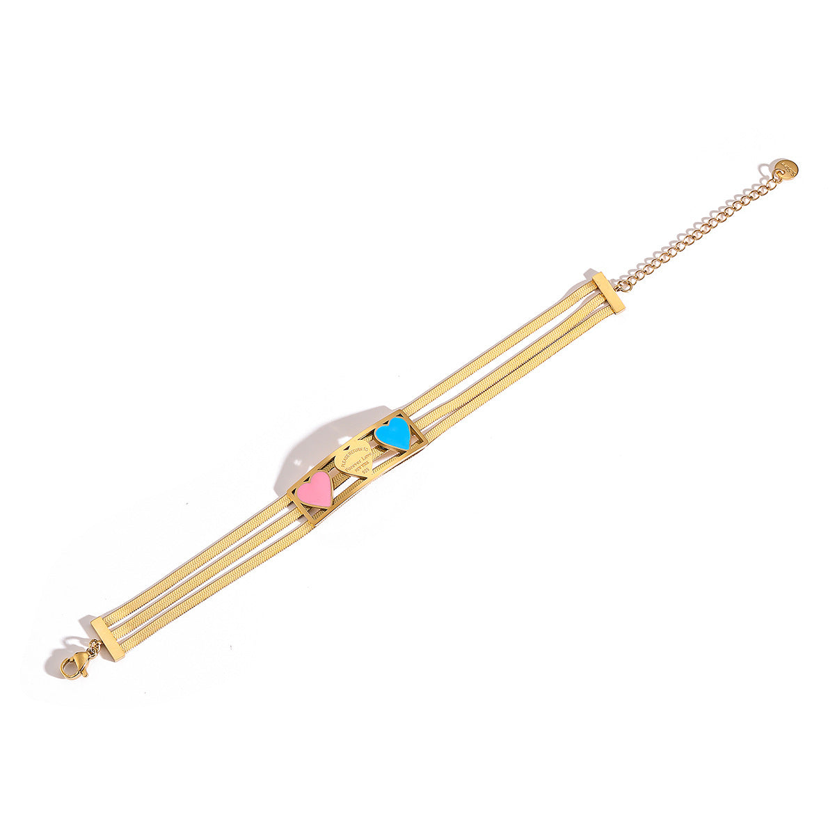 Wholesale Valentine's Day Love Titanium Steel Bracelets