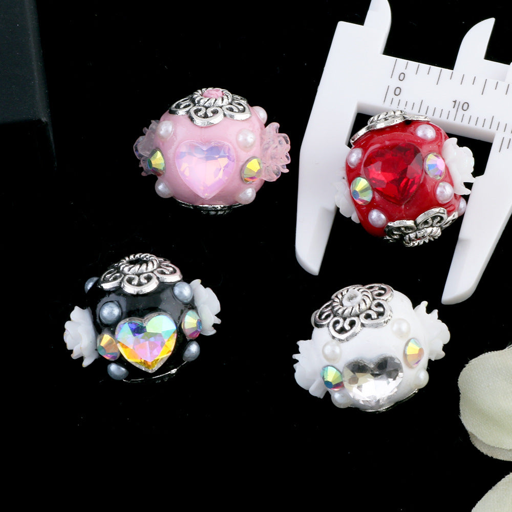 Wholesale 10pcs/pack Mermaid Tears Drill Ball  Beads DIY