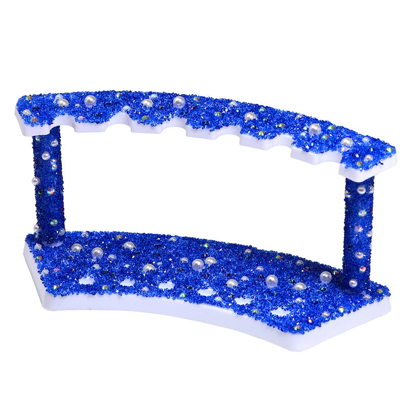 Wholesale Sugar pen holder display stand with cross-string pen display stand