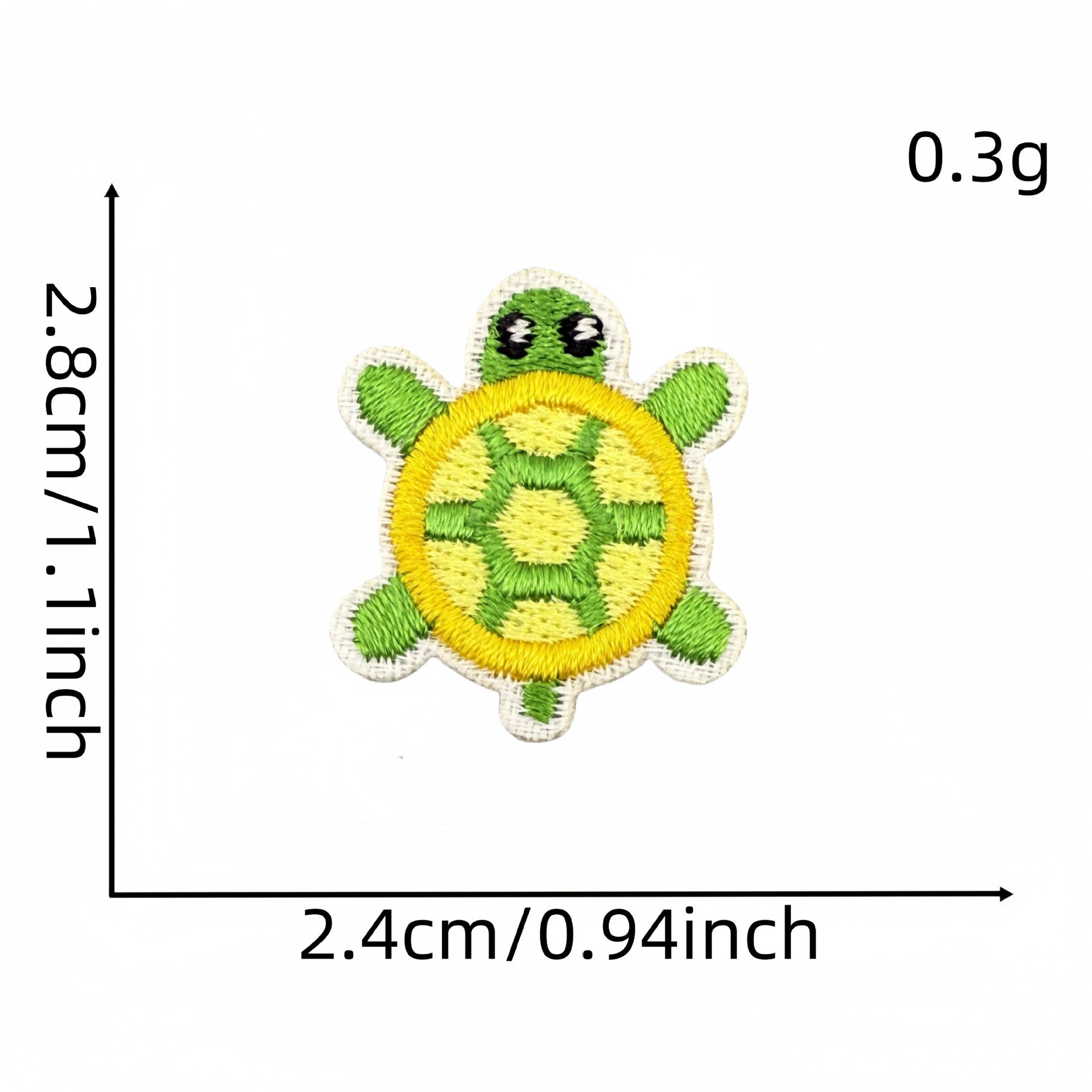 Wholesale Modern Cartoon Ocean Life Embroidered Patch Iron On Applique For Shoes Hats Fashion DIY Accessory